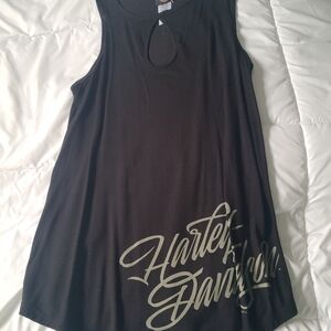 Women's Harley-Davidson Black Sleeveless Shirt